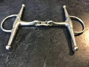 5.5” full cheek snaffle