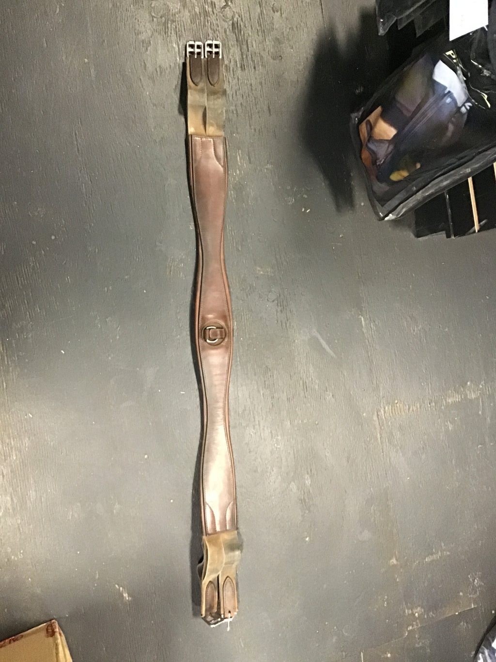 Oakbark leather girth 46”
