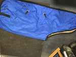 Mini blanket royal blue