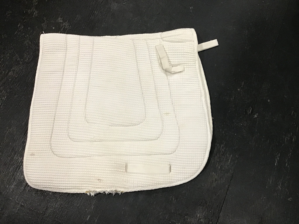 white saddle pad (full)