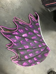 Purple Cantack saddle pad