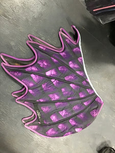 Purple Cantack saddle pad