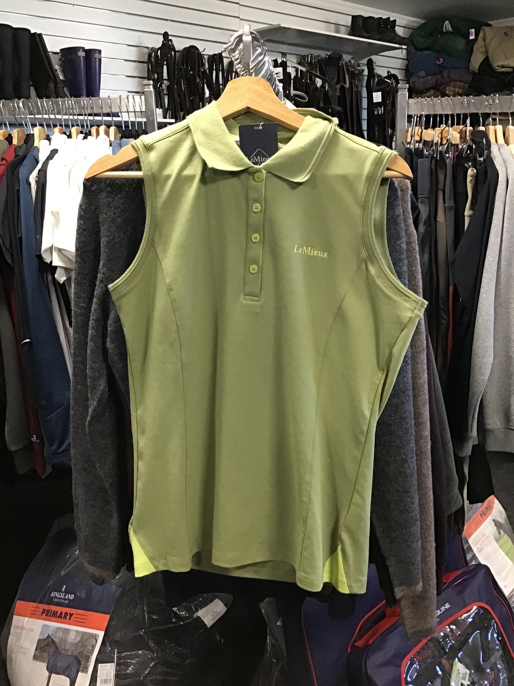 My Le Mieux Sleeveless Polo Shirt