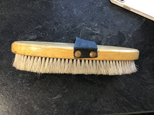 Wooden body brush