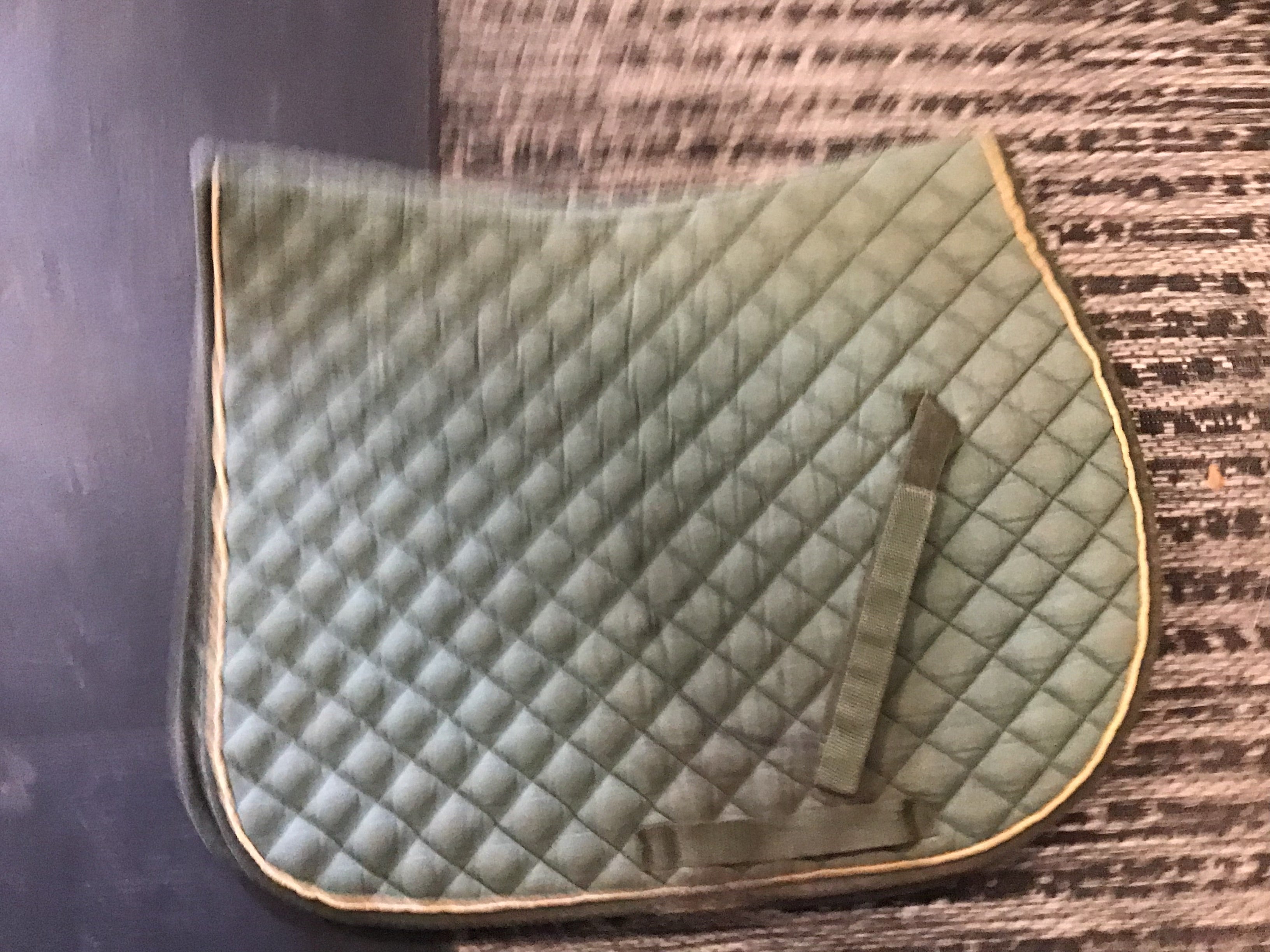 Green Pony Saddle Pad