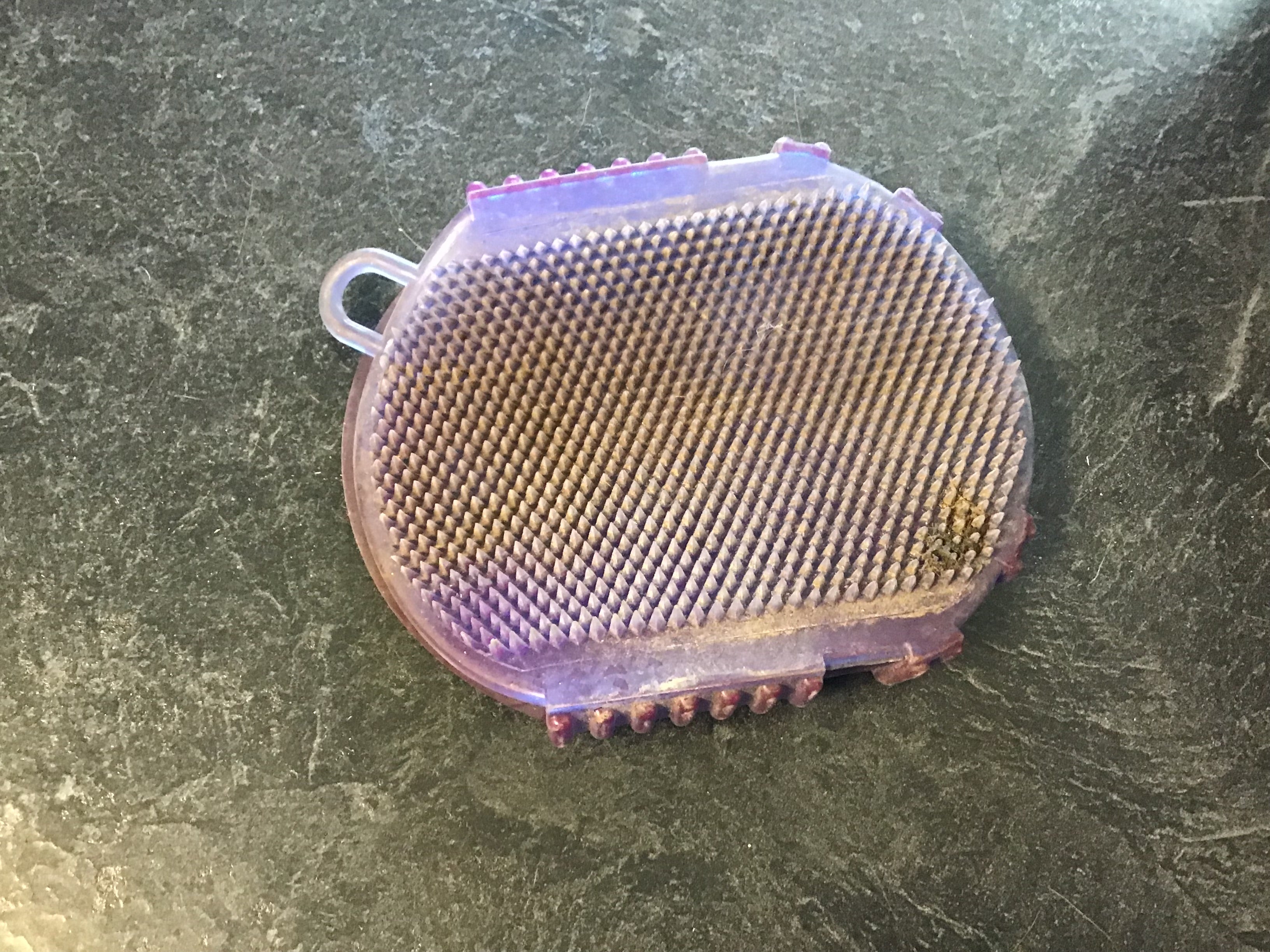 Double sided purple curry