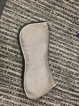 Grey memory foam shedrow 1/2 pad