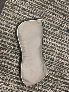 Grey memory foam shedrow 1/2 pad