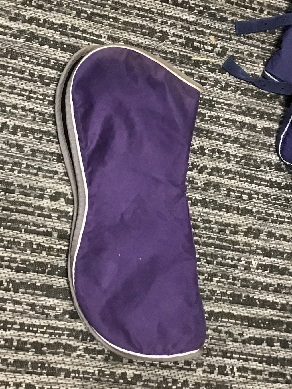 Purple shedrow half pad cover