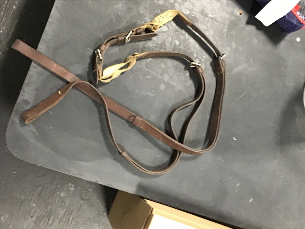 Leather side reins