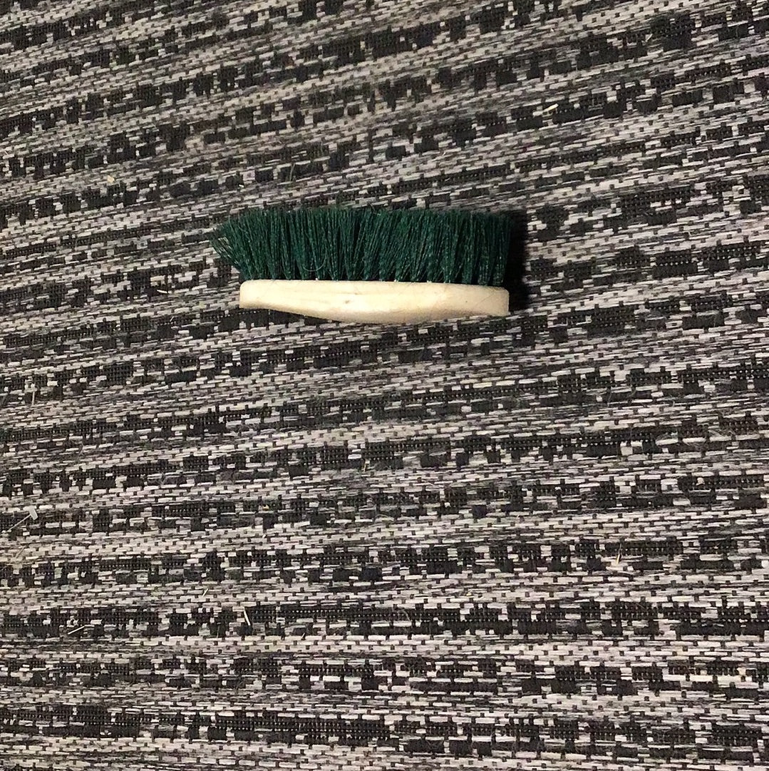 Green hard brush