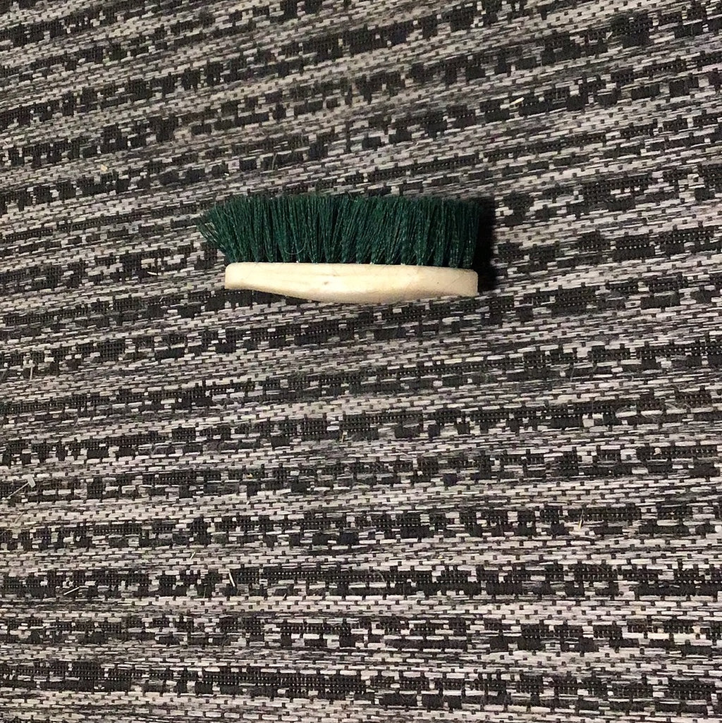 Green hard brush
