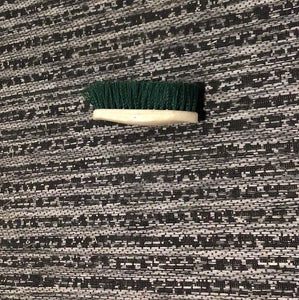 Green hard brush
