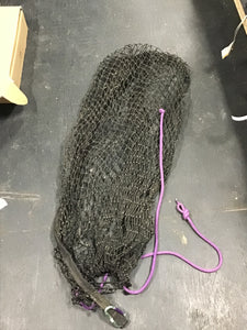 Black hay net