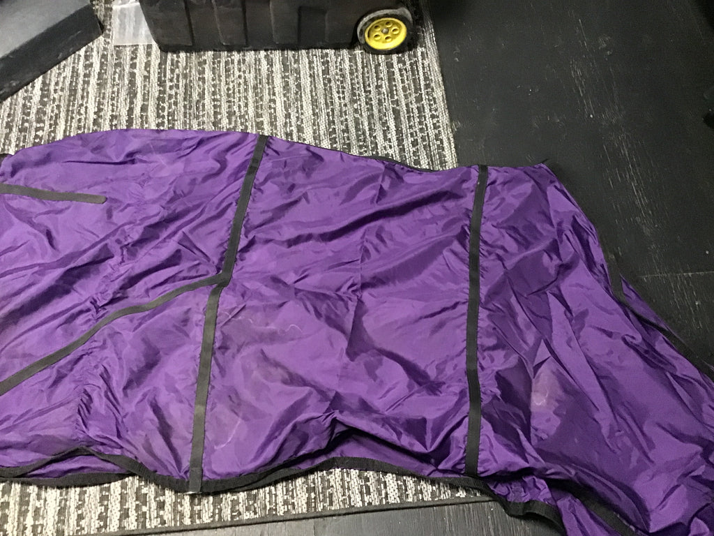 Purple nylon sheet