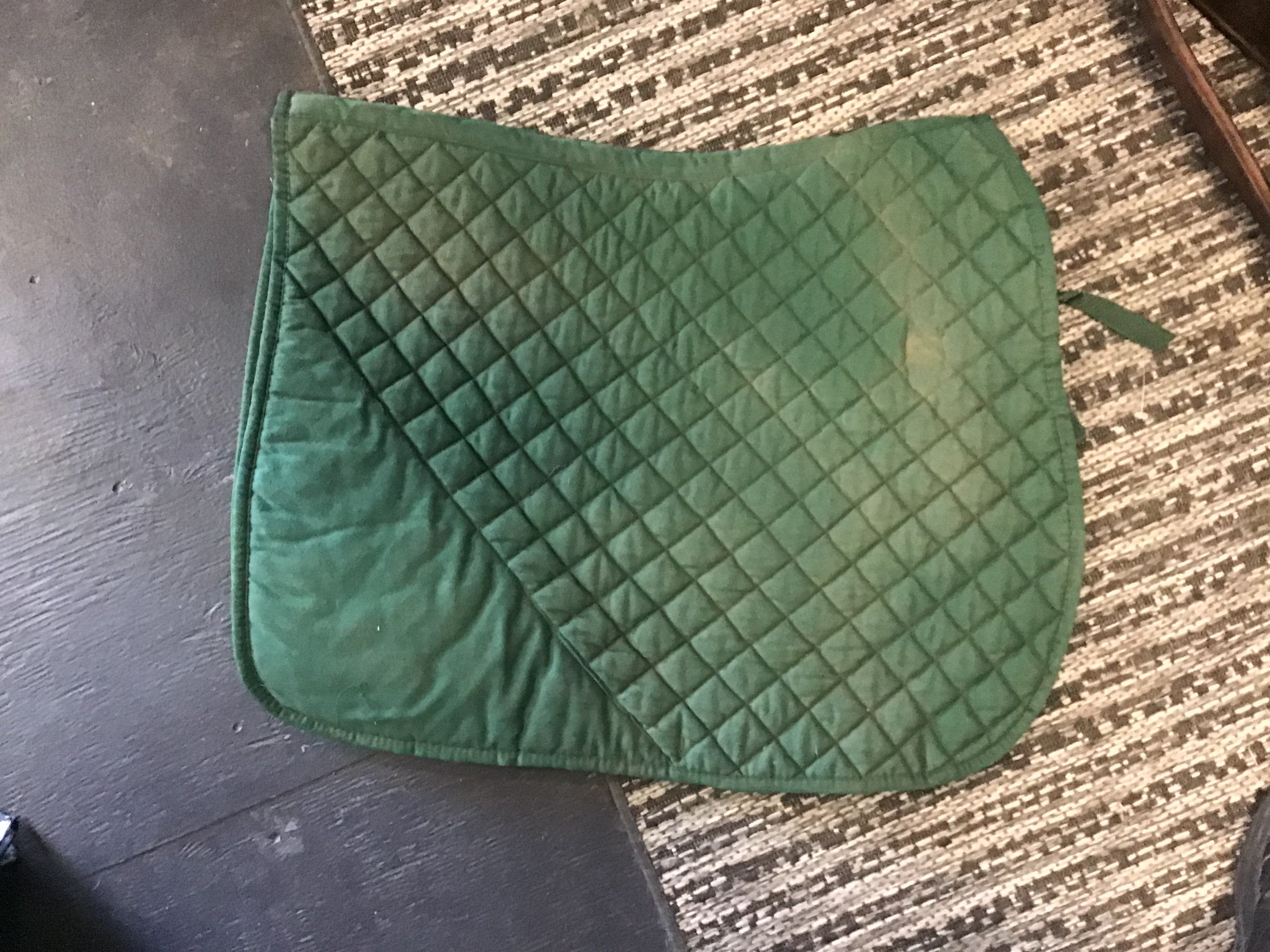 Dark Green Saddlepad