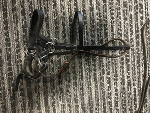 Bitless bridle (full) w reins