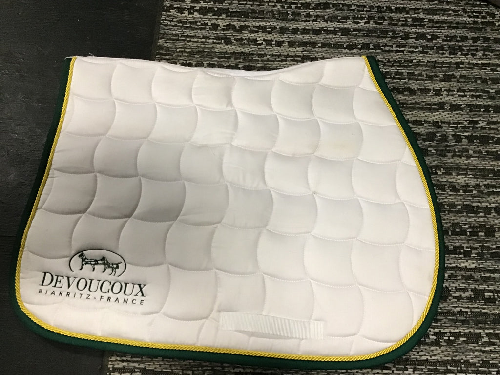 Devoucoux White Saddlepad