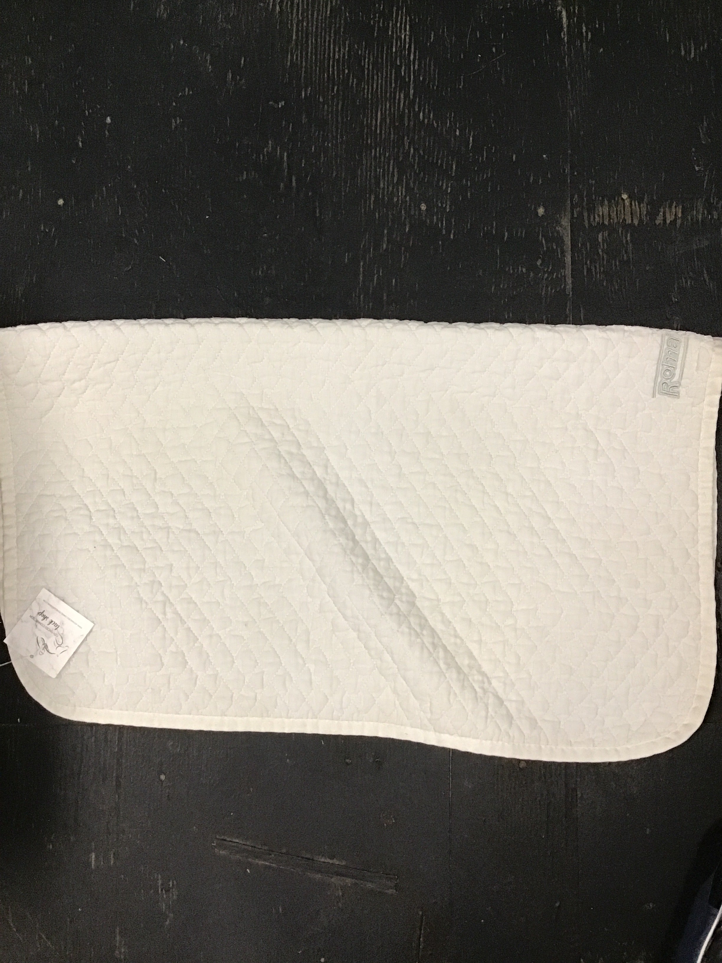 Roma white baby pad