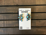 Sunburst Turquoise Stud