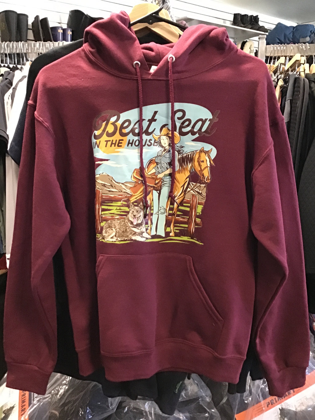 Best Seat in the House Hoodie