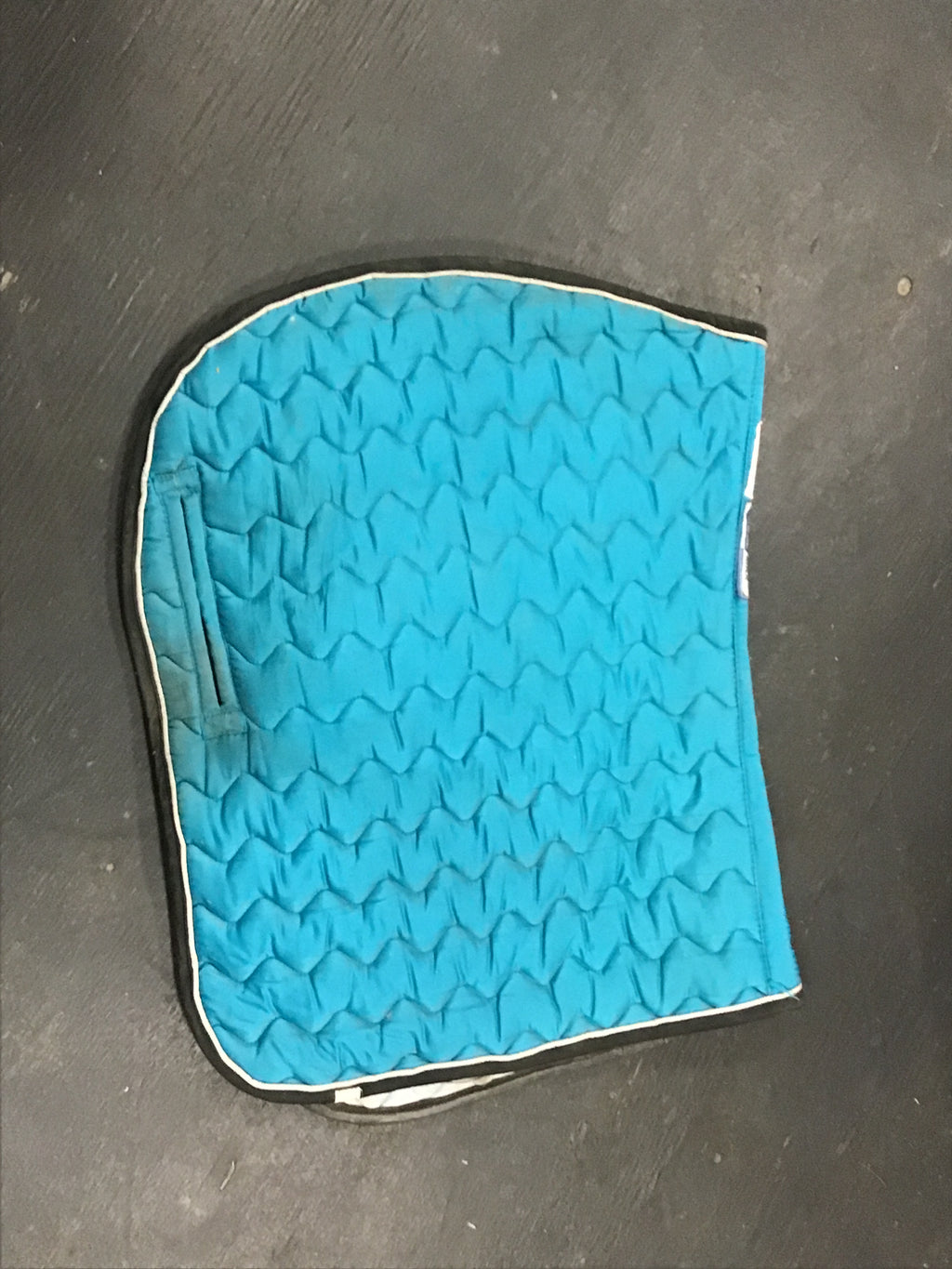 Lettia blue coolmax saddle pad