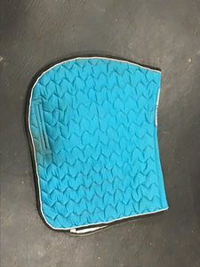 Lettia blue coolmax saddle pad