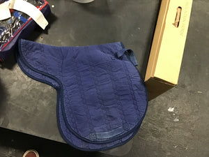 Blue numnah
