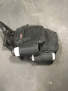 Black saddle bag