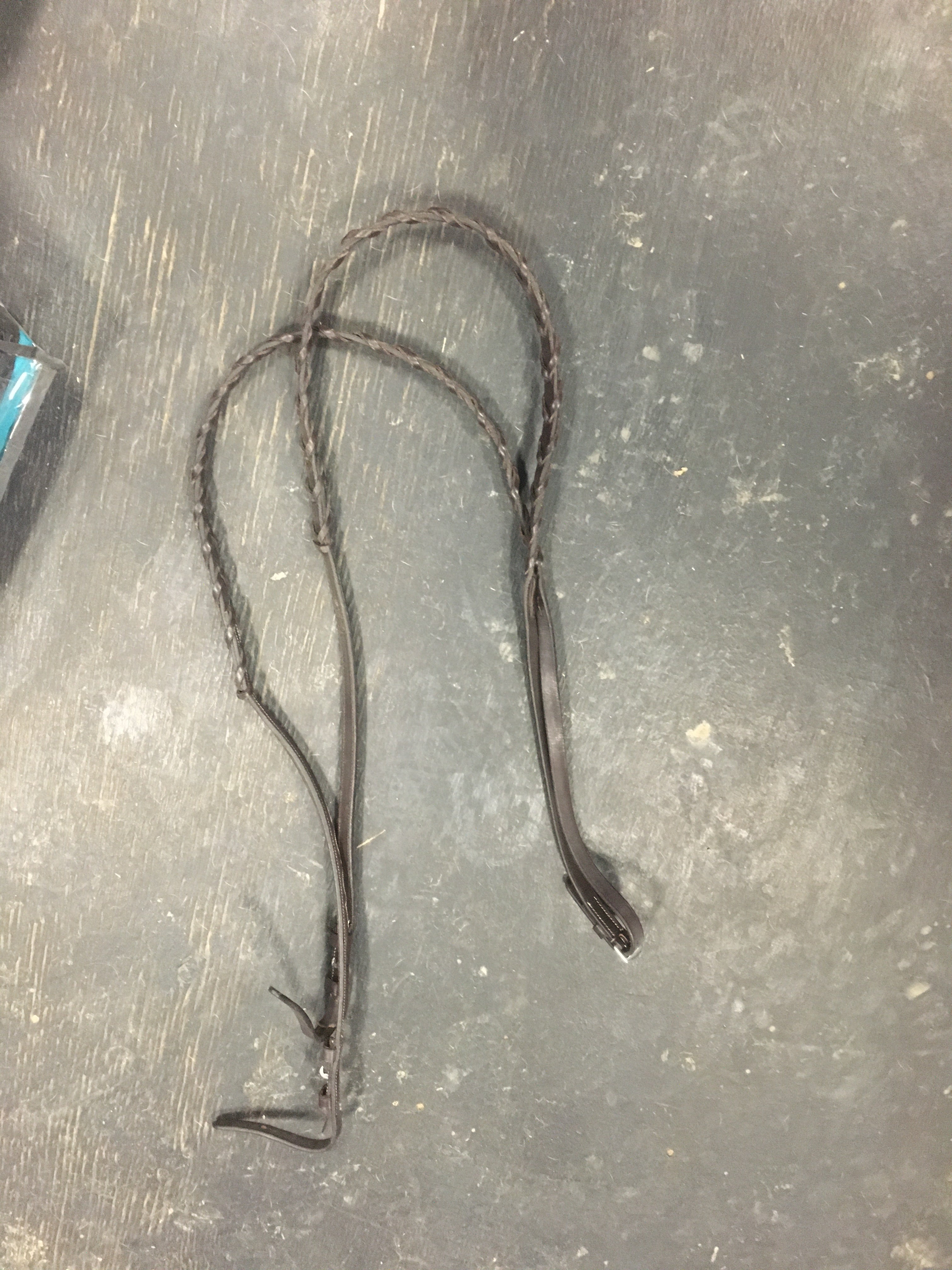 fancy stich braided reins