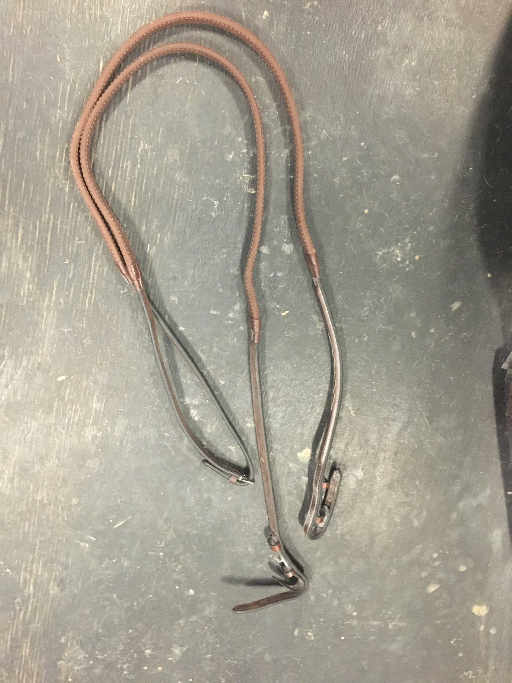 fancy stitch rubber rein