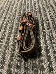Western Rawhide Flank Set - Chocolate (1-1/2")