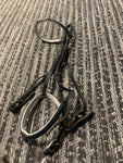 Black and white bridle (horse)