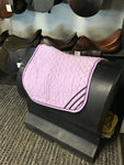 Light purple saddle pad Ovation