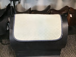 Baby pad w blue piping