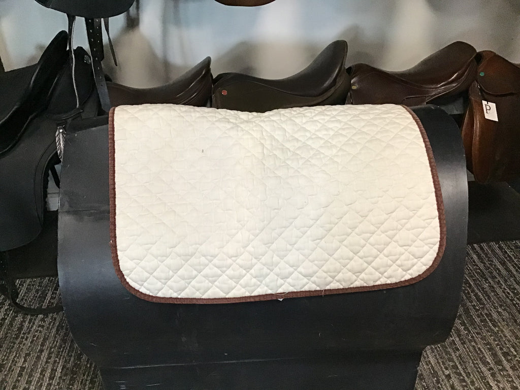 Baby pad w maroon piping