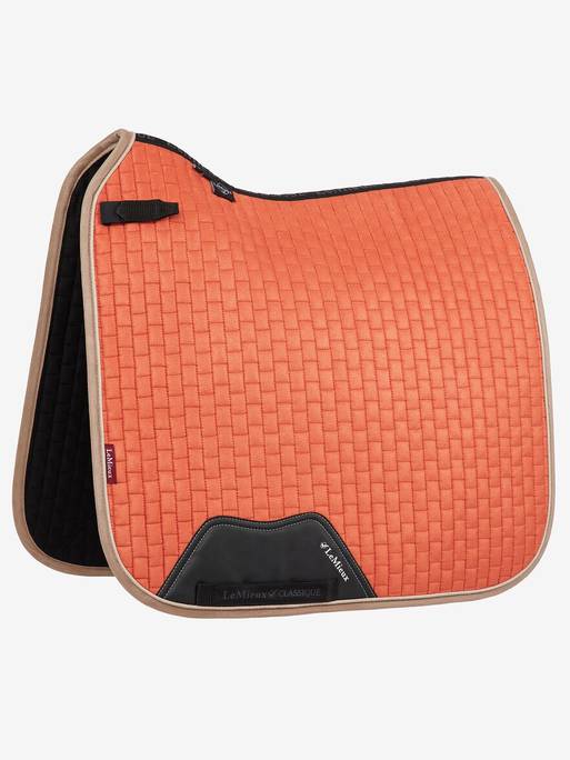 Suede Dressage Square Apricot