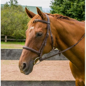 HENRI DE RIVEL KUSHY RAISED FANCY STITCHED BRIDLE