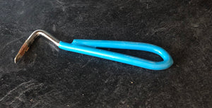blue hoof pick