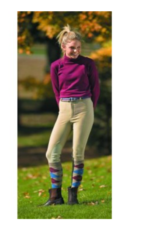 Tuff Rider Childs Ribbed KP Breech