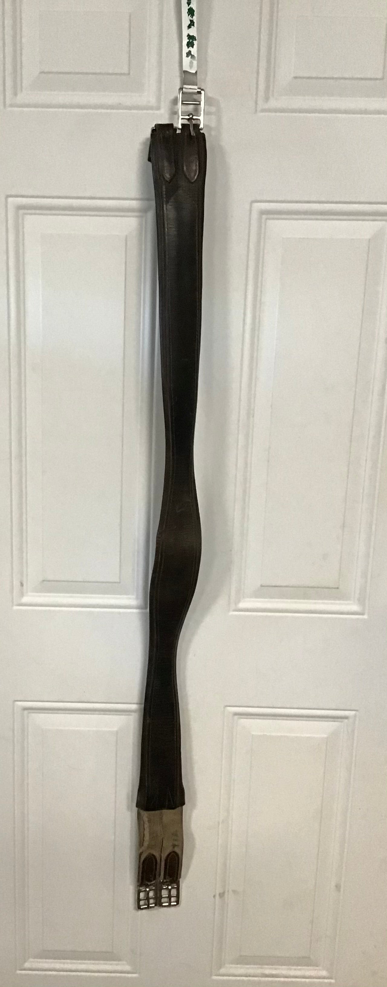 50” leather girth