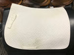 White OS dressage pad