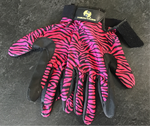 Heritage pink zebra gloves SZ 5