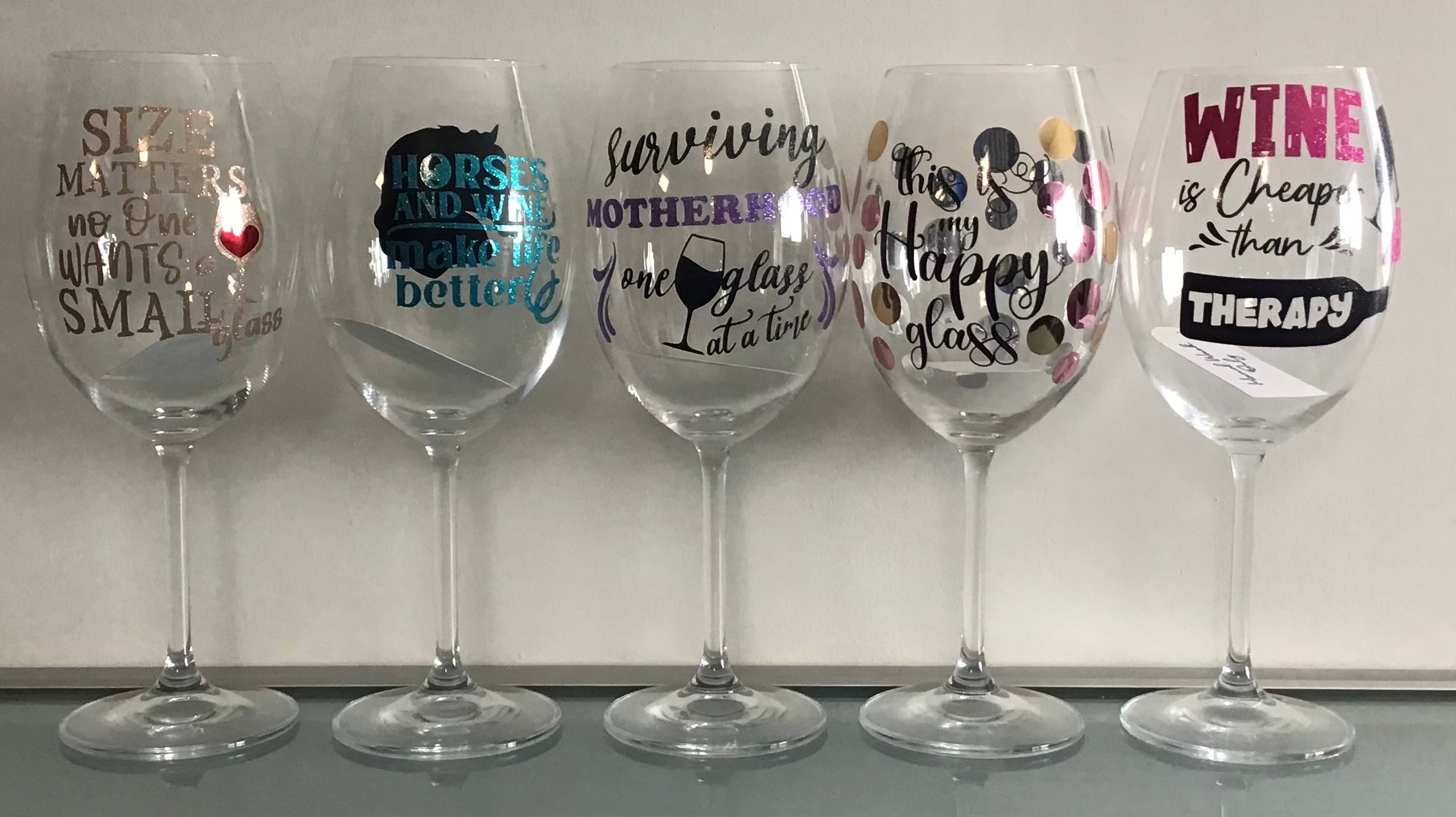Handmade Wine Glasses