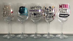 Handmade Wine Glasses