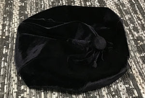 Velvet helmet cover
