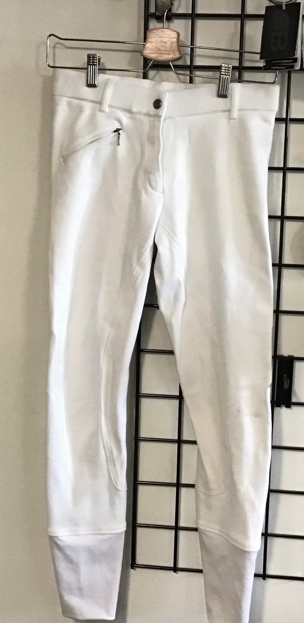 White Full-Seat Breeches 28R