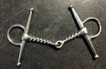 Full cheek snaffle w twist 5”