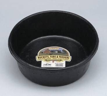 DuraFlex 4 Quart Rubber Feed Pan