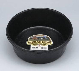 DuraFlex 4 Quart Rubber Feed Pan